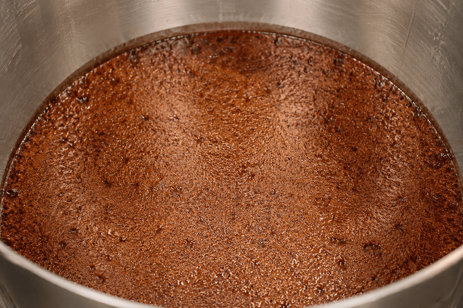 Cozimento do caldo da cana